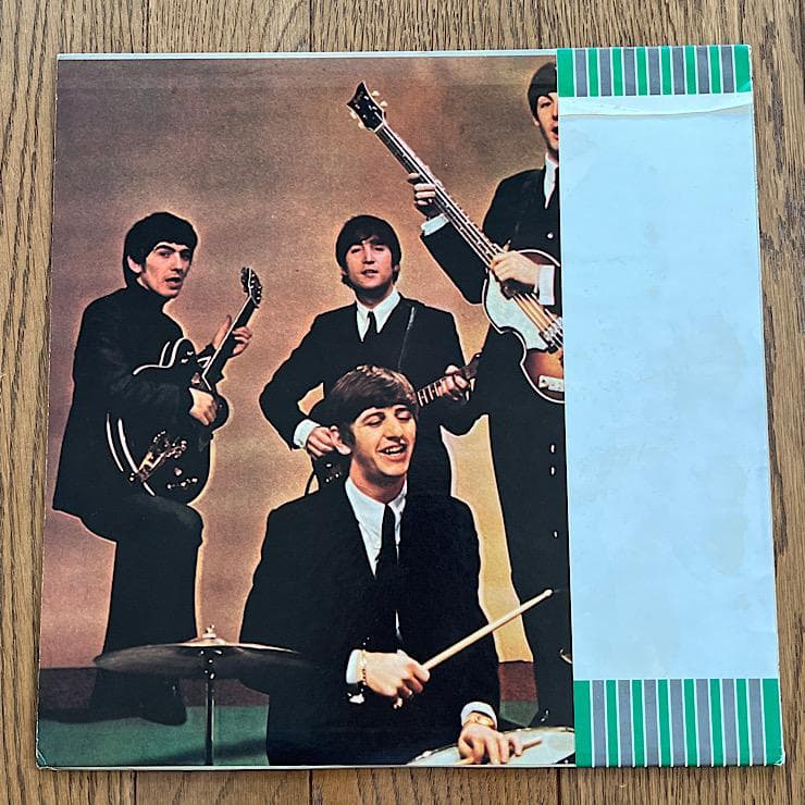 The Beatles No. 5 Japan Apple LP AR-8028 Vinyl OBI Insert Early Pressing