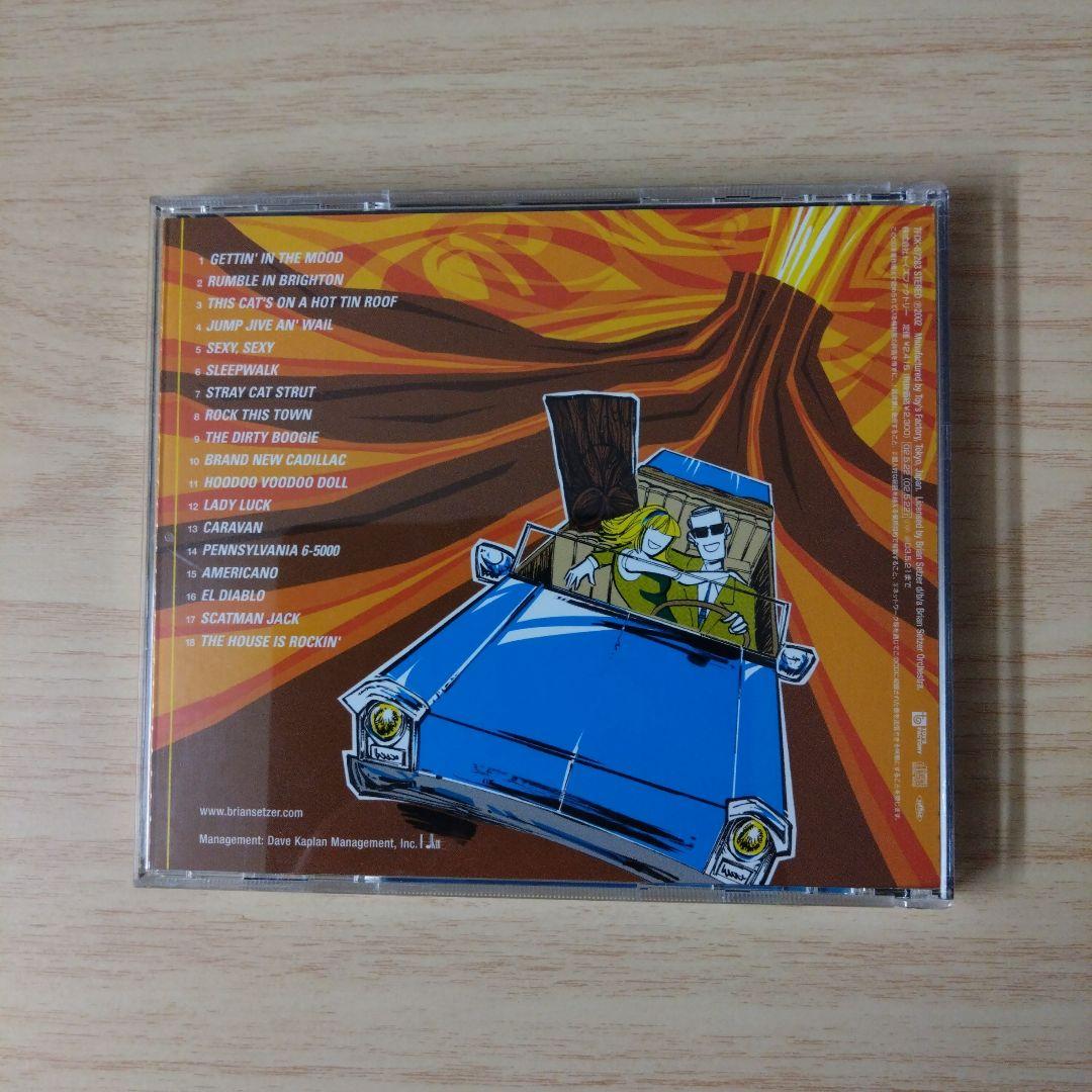Brian Setzer Orchestra - Best Of The Big Band CD Japan Press w/ OBI 2002