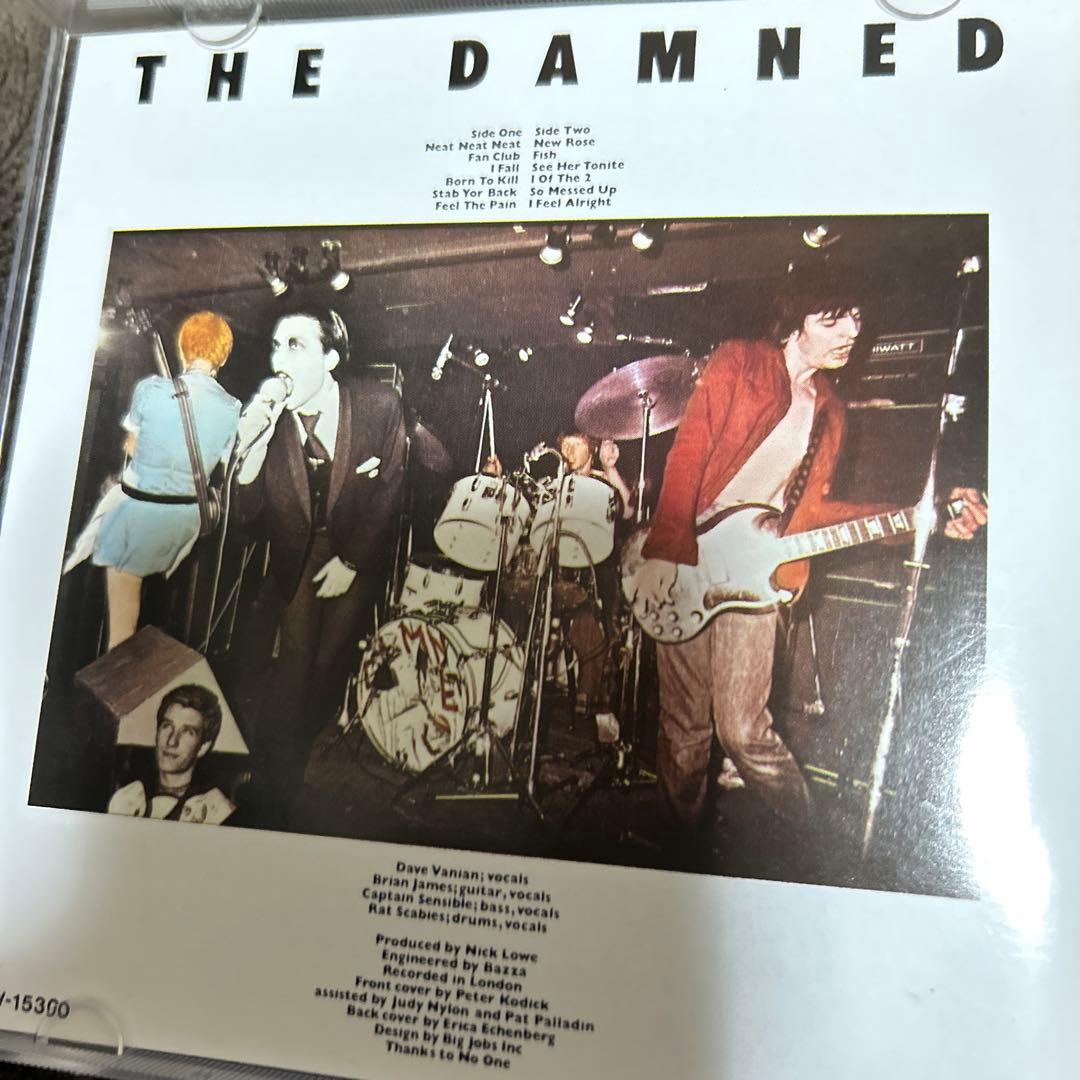 The Damned - Damned Damned Damned CD Japan Press with OBI 1996 Reissue