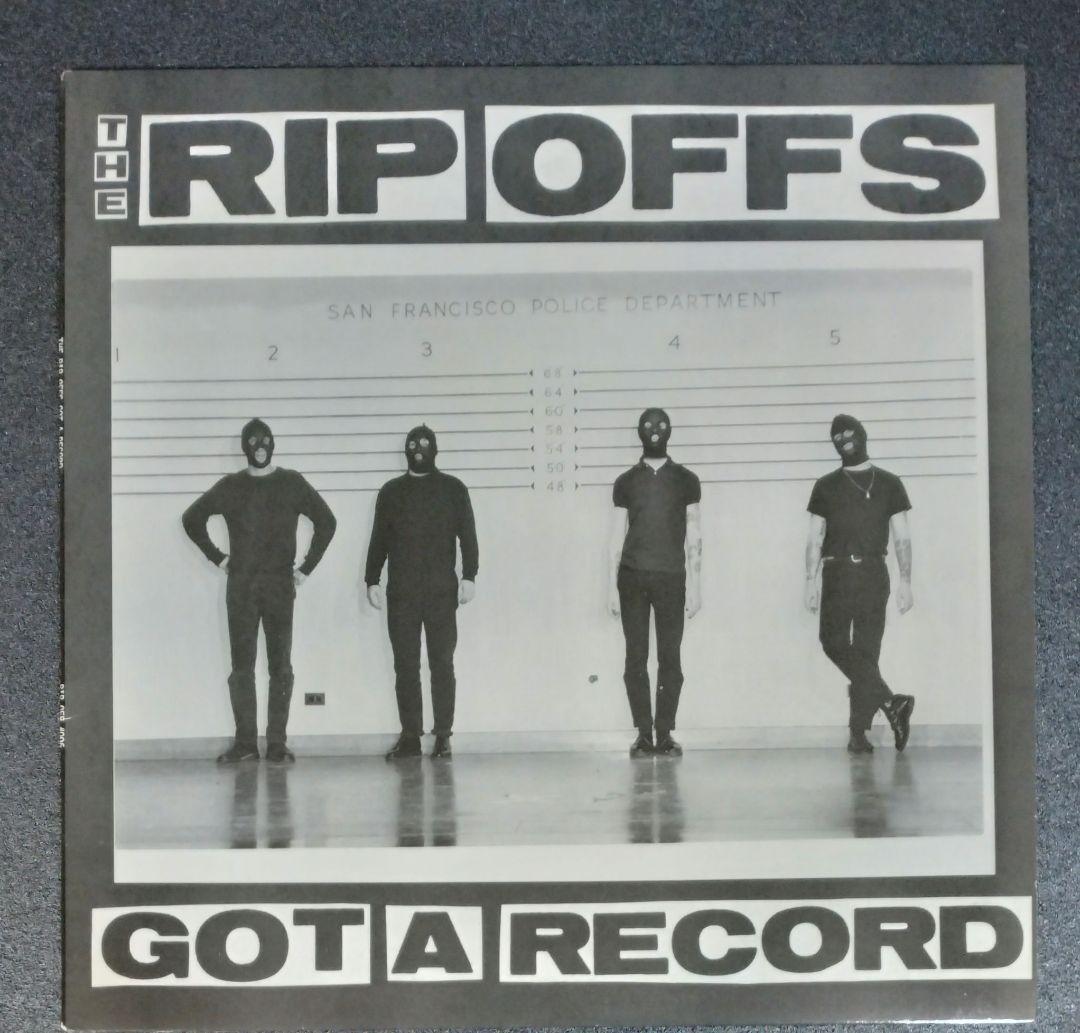 The Rip Offs - Got A Record LP Vinyl Punk Garage Rock US Pressing