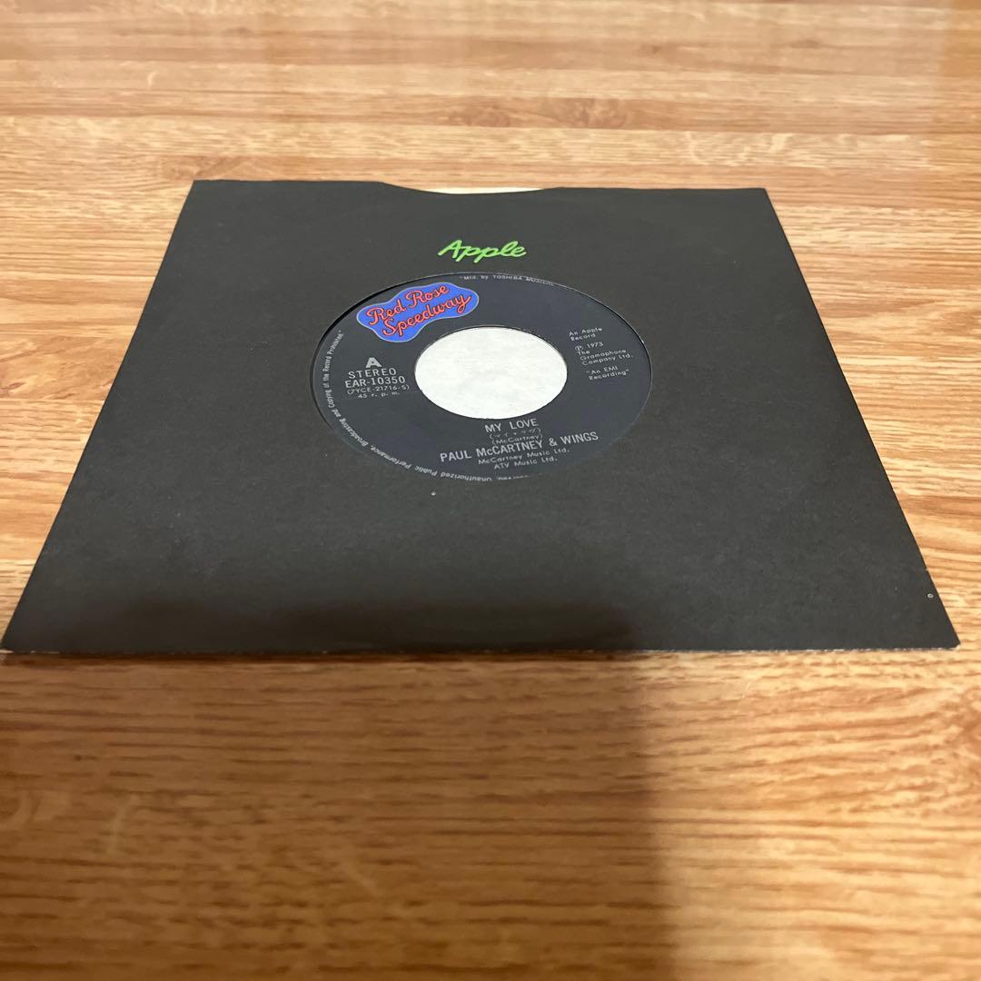 Paul McCartney & Wings My Love / The Mess 7" Vinyl EP Japan Apple EAR-10350