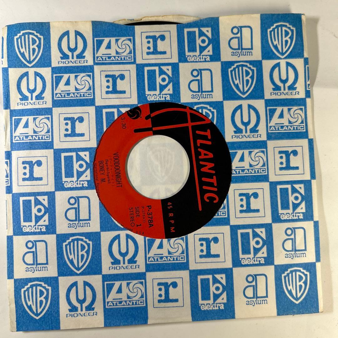 Boney M. - Voodoonight / Heart Of Gold 7" Japan Vinyl Single Atlantic P-378A
