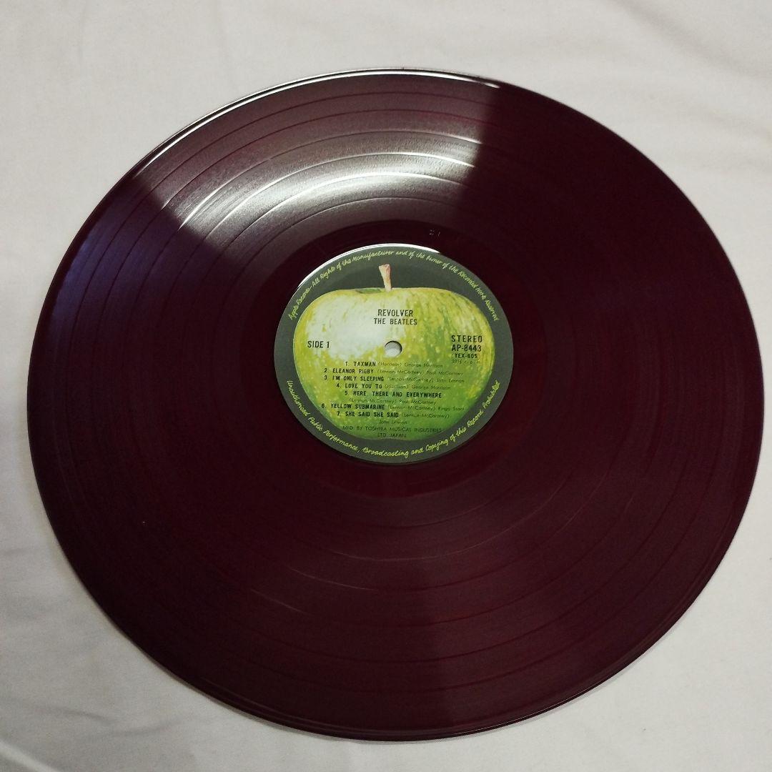 The Beatles Revolver LP Red Wax Version Used Vinyl 》 80s Japanese Domestic | Japansoundstore