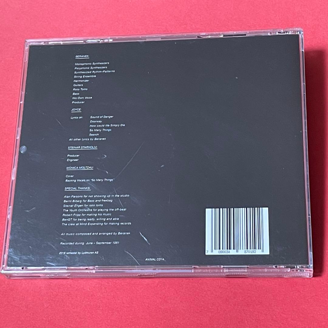 Limited Edition BERANEK SOUND OF DANGER Nordic AOR CD | Japansoundstore
