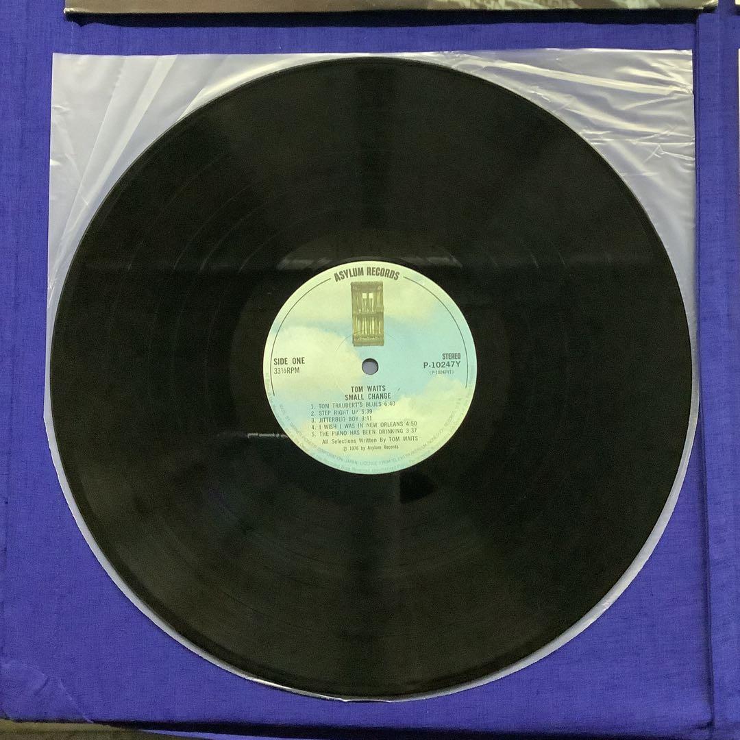 Tom Waits Small Change Japan LP Vinyl 1976 Used Jazz Folk Collectible | Japansoundstore