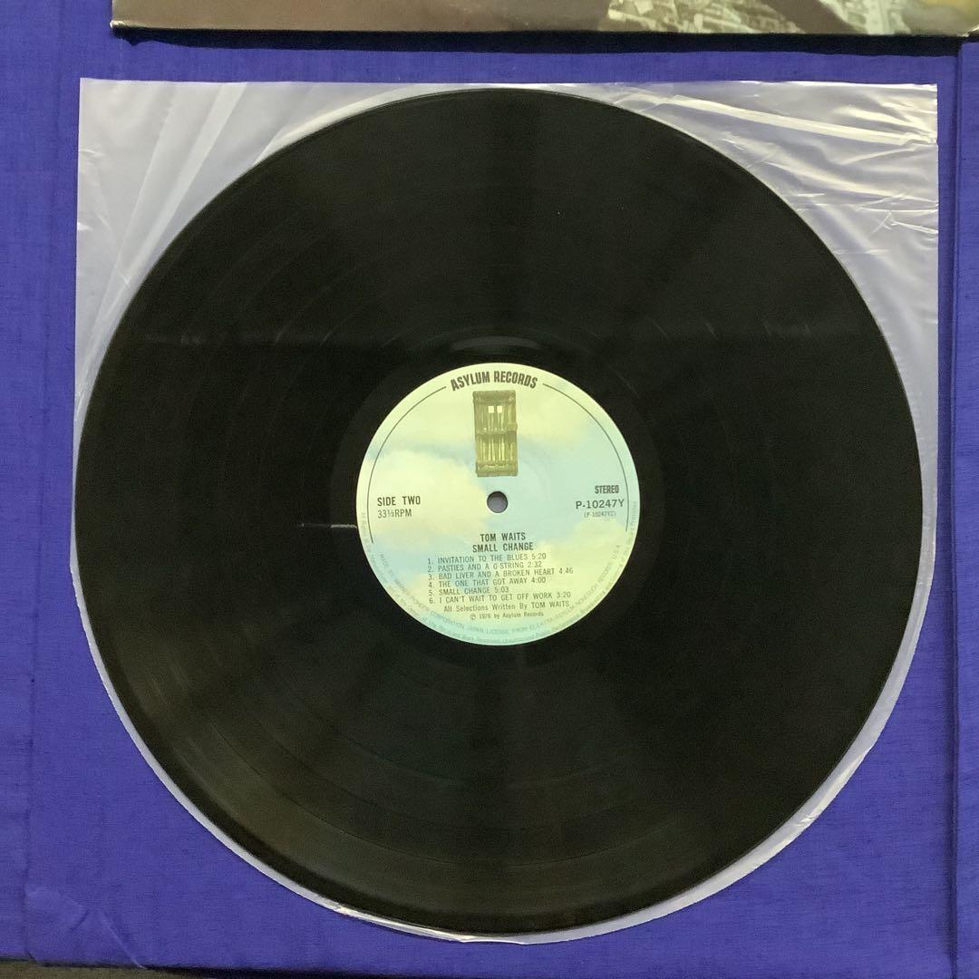 Tom Waits Small Change Japan LP Vinyl 1976 Used Jazz Folk Collectible | Japansoundstore