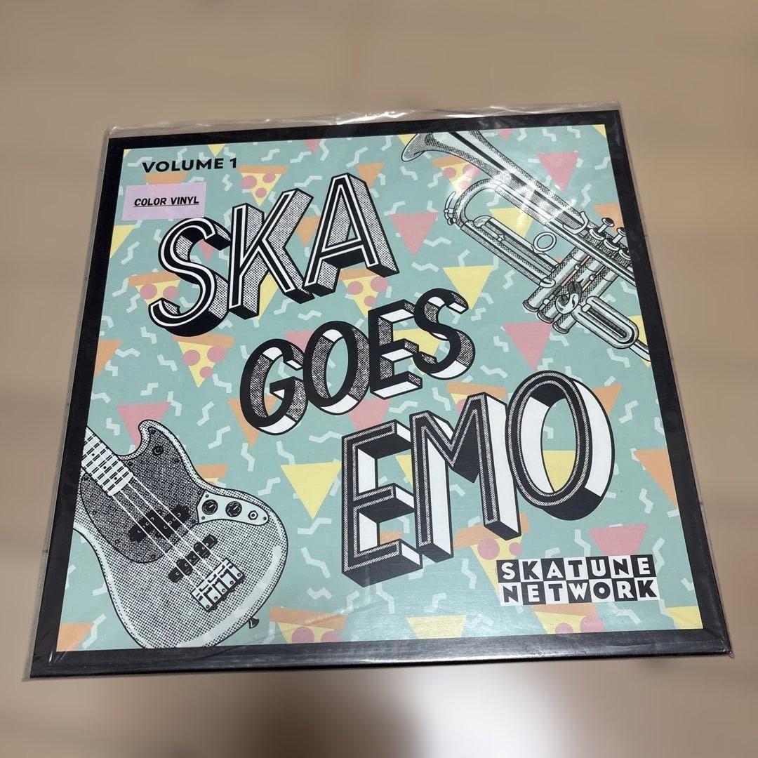 SKA GOES EMO VOLUME 1 Color Vinyl Used Ska Punk Emo Cover LP | Japansoundstore