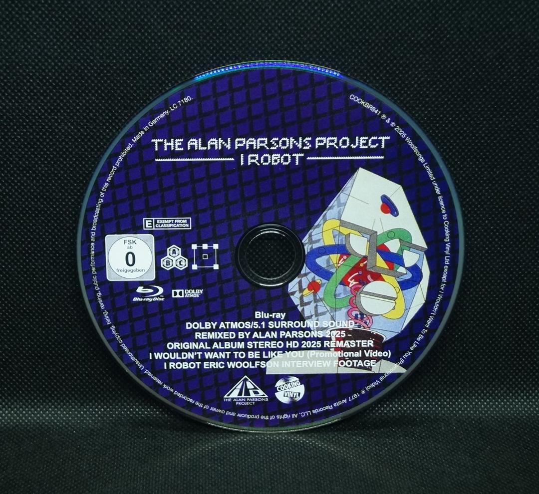 The Alan Parsons Project - I Robot Blu-ray Audio (2025 Remaster, Dolby Atmos)