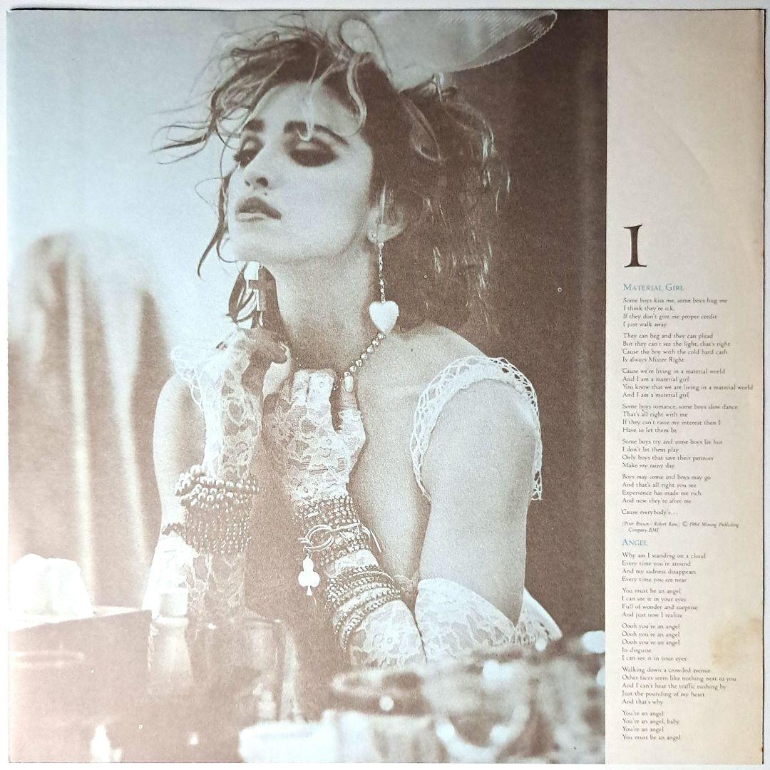 Madonna Like A Virgin Japan Vinyl LP Record with Obi 1984 Pop Synth-pop P-13033