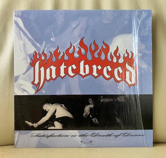 Hatebreed Satisfaction Is The Death Of Desire LP White Vinyl US Original 1997
