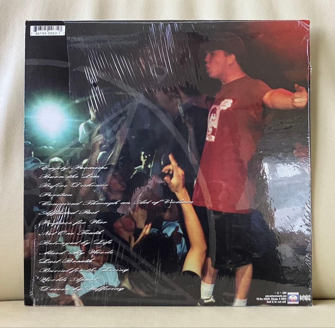 Hatebreed Satisfaction Is The Death Of Desire LP White Vinyl US Original 1997