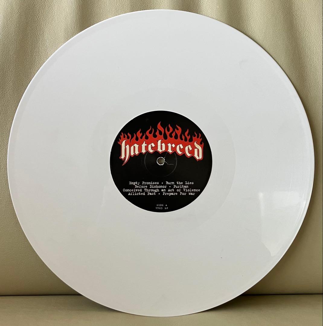 Hatebreed Satisfaction Is The Death Of Desire LP White Vinyl US Original 1997