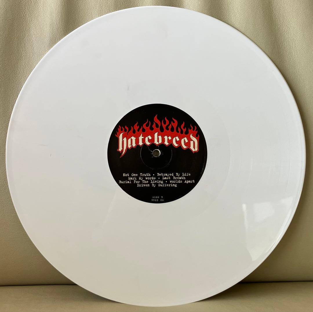 Hatebreed Satisfaction Is The Death Of Desire LP White Vinyl US Original 1997