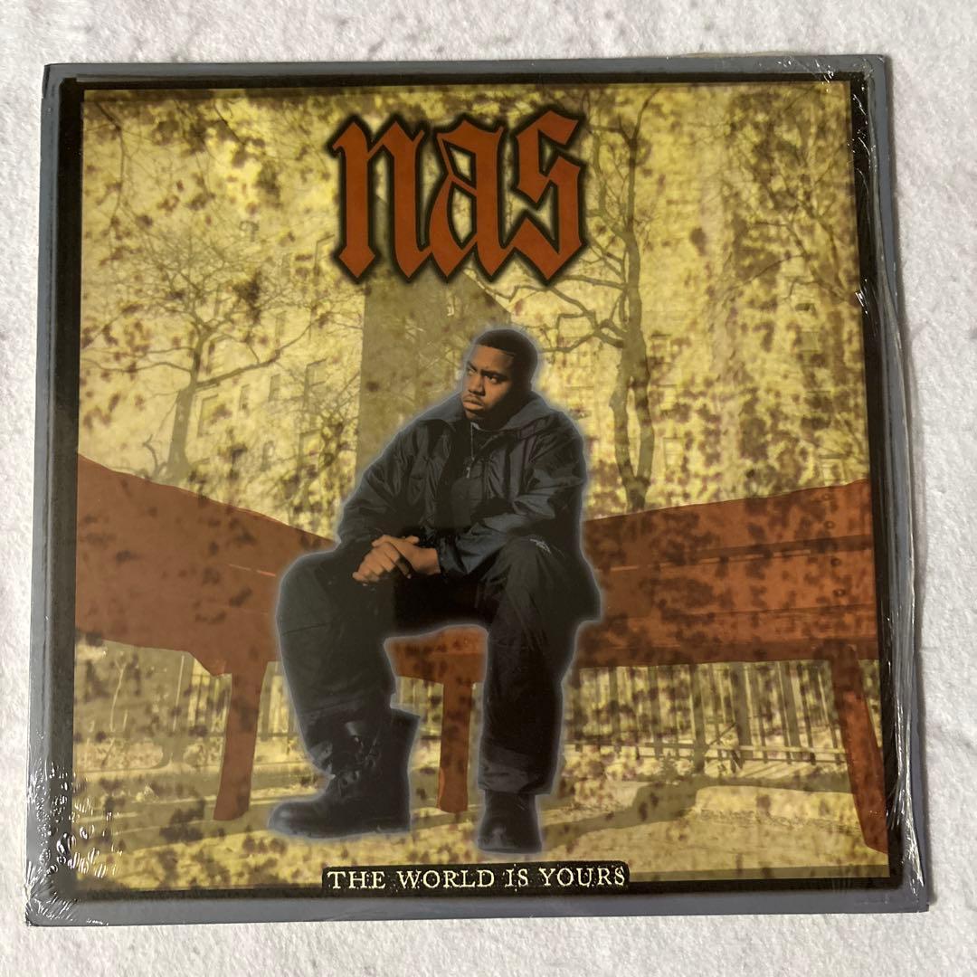 Nas - The World Is Yours 12" Vinyl Single (1994, US Original) Pete Rock Q-Tip