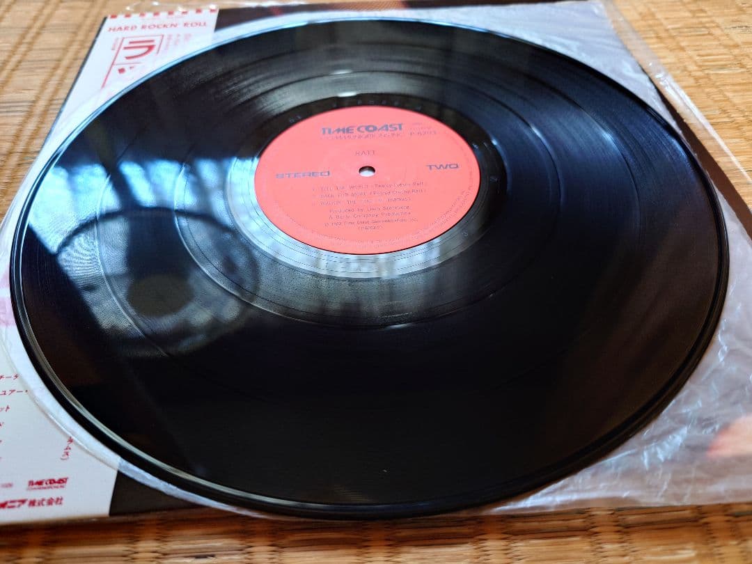 RATT - Self-Titled Debut Mini-Album LP Japan 1983 P-6203 Original W/ Obi