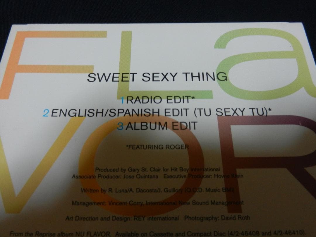 Nu Flavor - Sweet Sexy Thing CD Single, 1997 R&B Soul Japan Edition