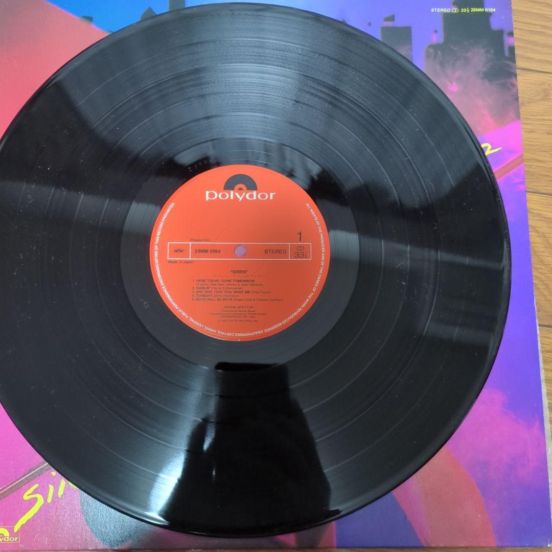 Ronnie Spector - Siren - 1980 Japan LP Vinyl Record Polydor 28MM 0184