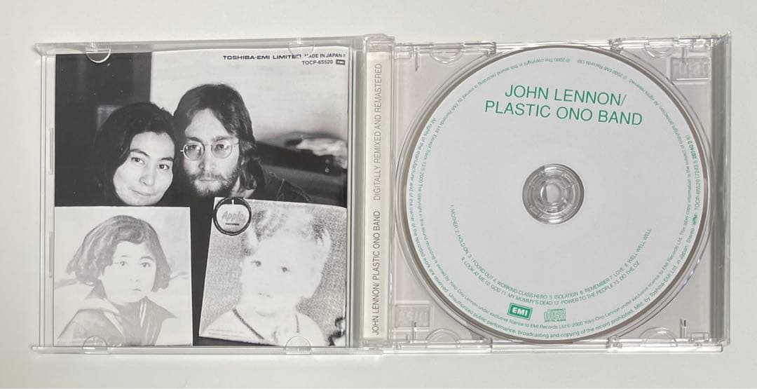 John Lennon - John Lennon/Plastic Ono Band CD Japan Press OBI Millennium Ed.