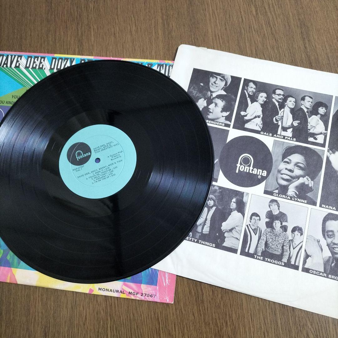 Dave Dee, Dozy, Beaky, Mick & Tich - Greatest Hits LP Fontana Monaural US Import