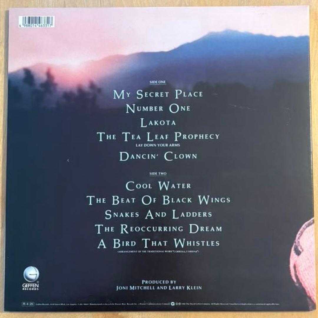 Joni Mitchell - Chalk Mark In A Rain Storm LP 1988 Japan Issue With Obi Insert