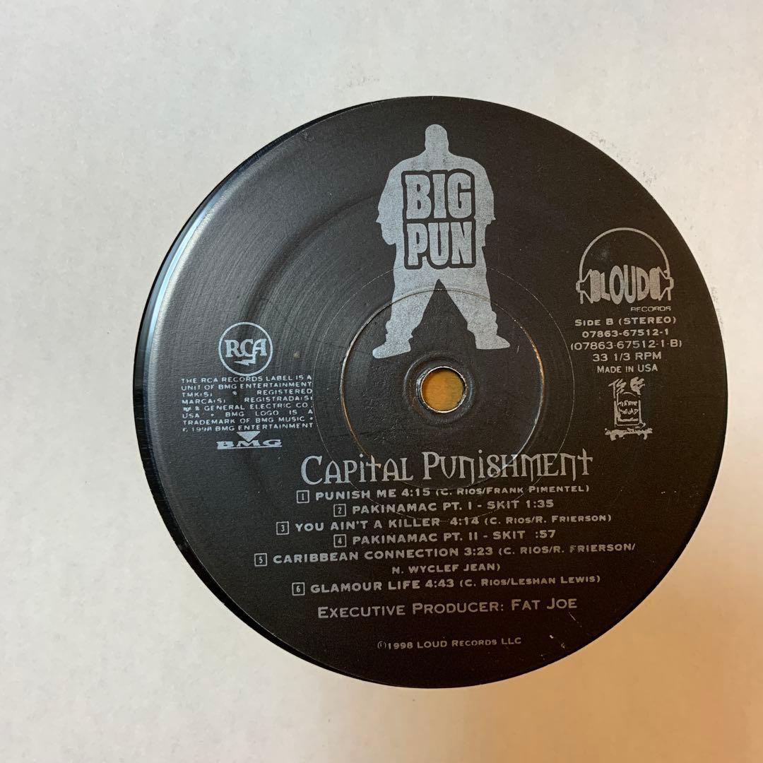 Big Pun - Capital Punishment 2LP Vinyl Record 1998 US Pressing Hip Hop Classic