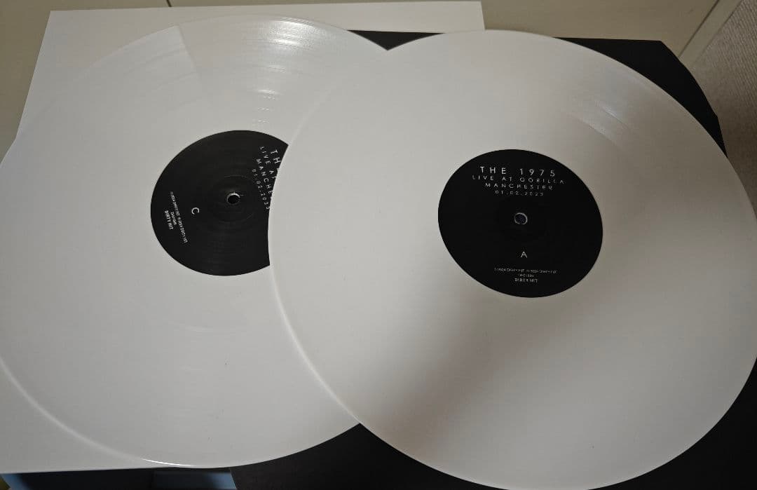 The 1975 - Live at Gorilla Manchester 2023 LP White Vinyl RSD 2024 Exclusive