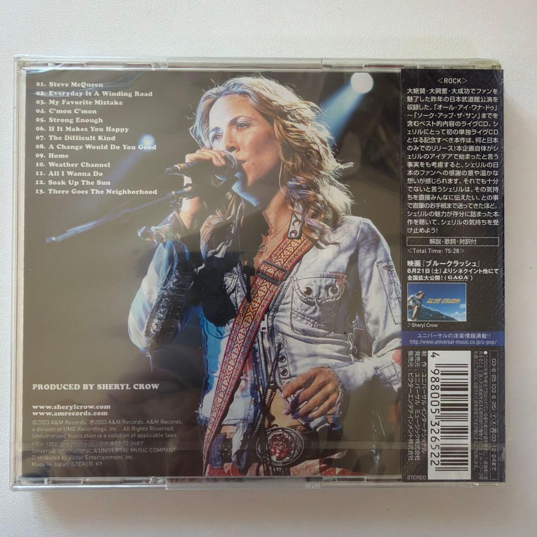 Sheryl Crow LIVE at Budokan Japan EXCL CD | Japansoundstore