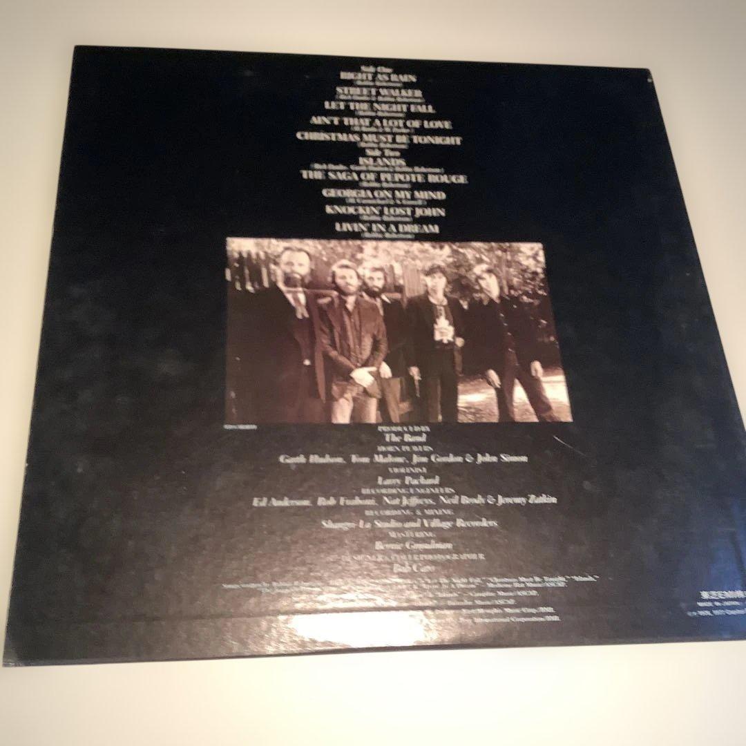 The Band - Islands Vinyl LP 1977 Japan Capitol ECS-80780 Rock
