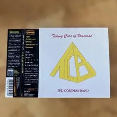Ted Coleman Band - Taking Care of Business CD Japan Press with OBI Rare Groove