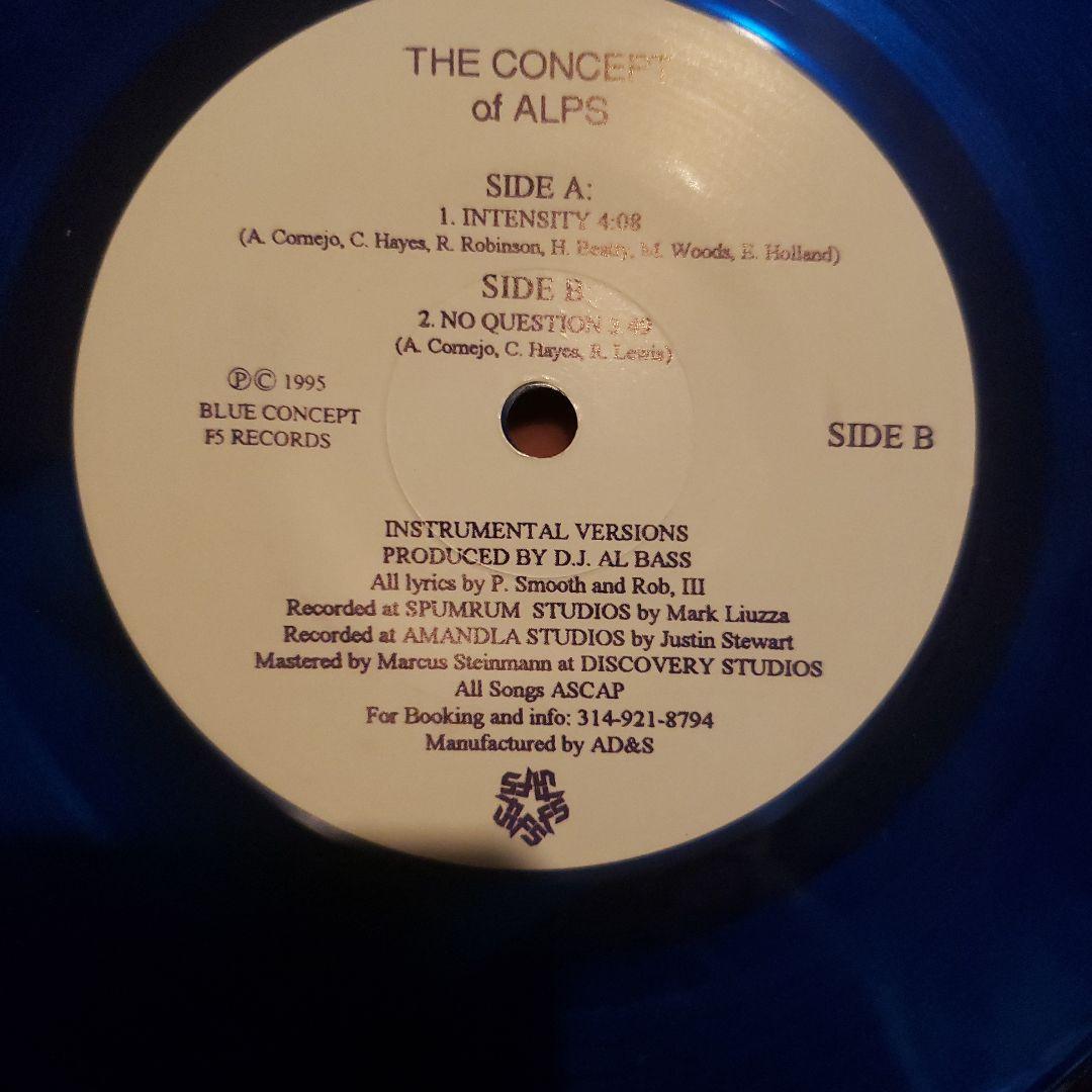 Limited Edition Alps 7" Blue Vinyl Near Mint, Rare 90s Hip-Hop Record | Japansoundstore