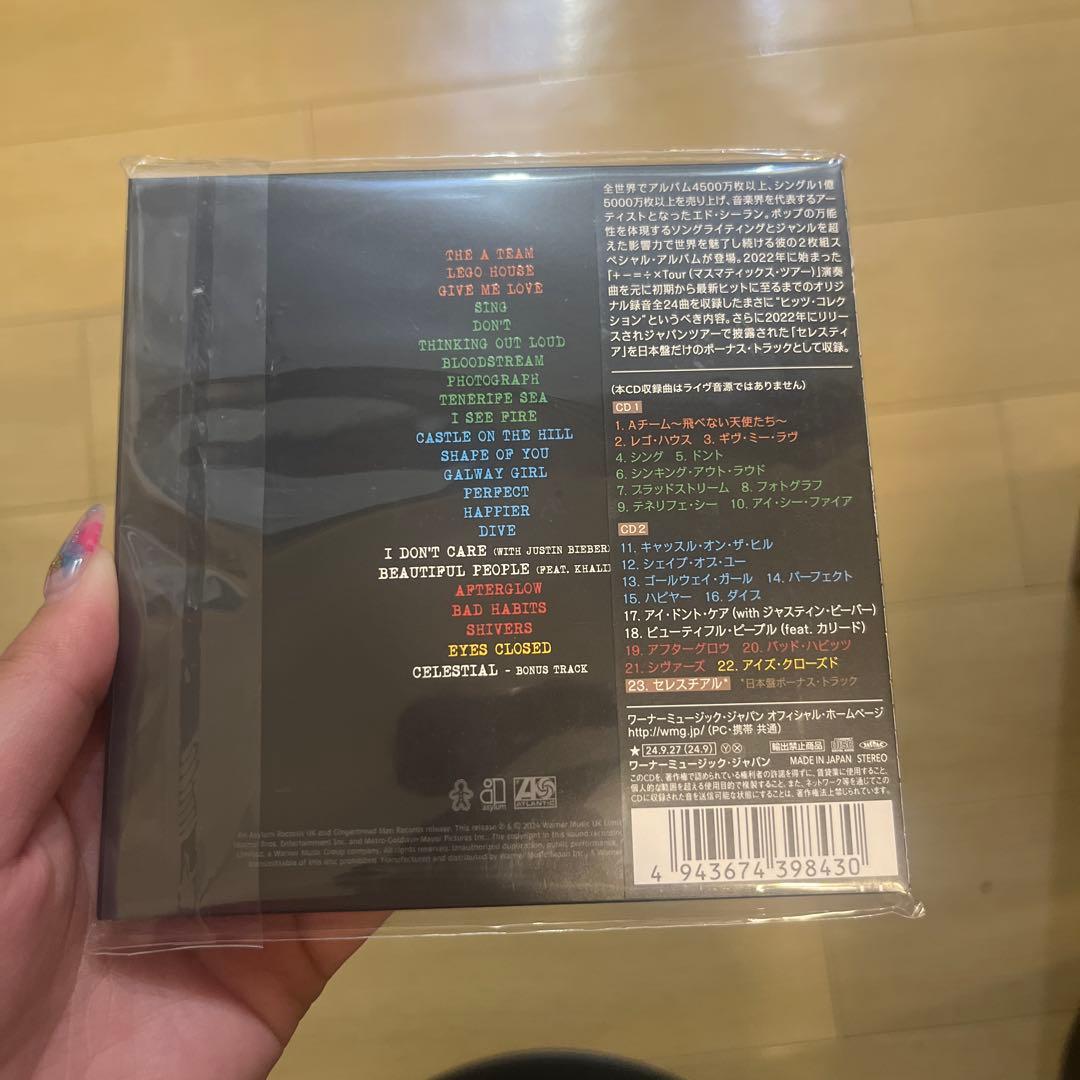 Ed Sheeran - = Tour Collection 2CD Japan Press with OBI Limited Edition