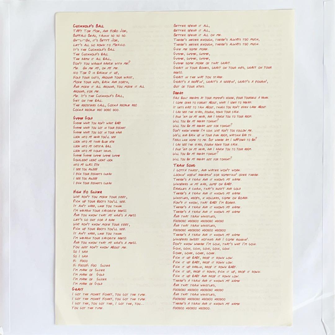 Jane Woe LP Record Red Vinyl with Lyric Sheet Near Mint | Japansoundstore
