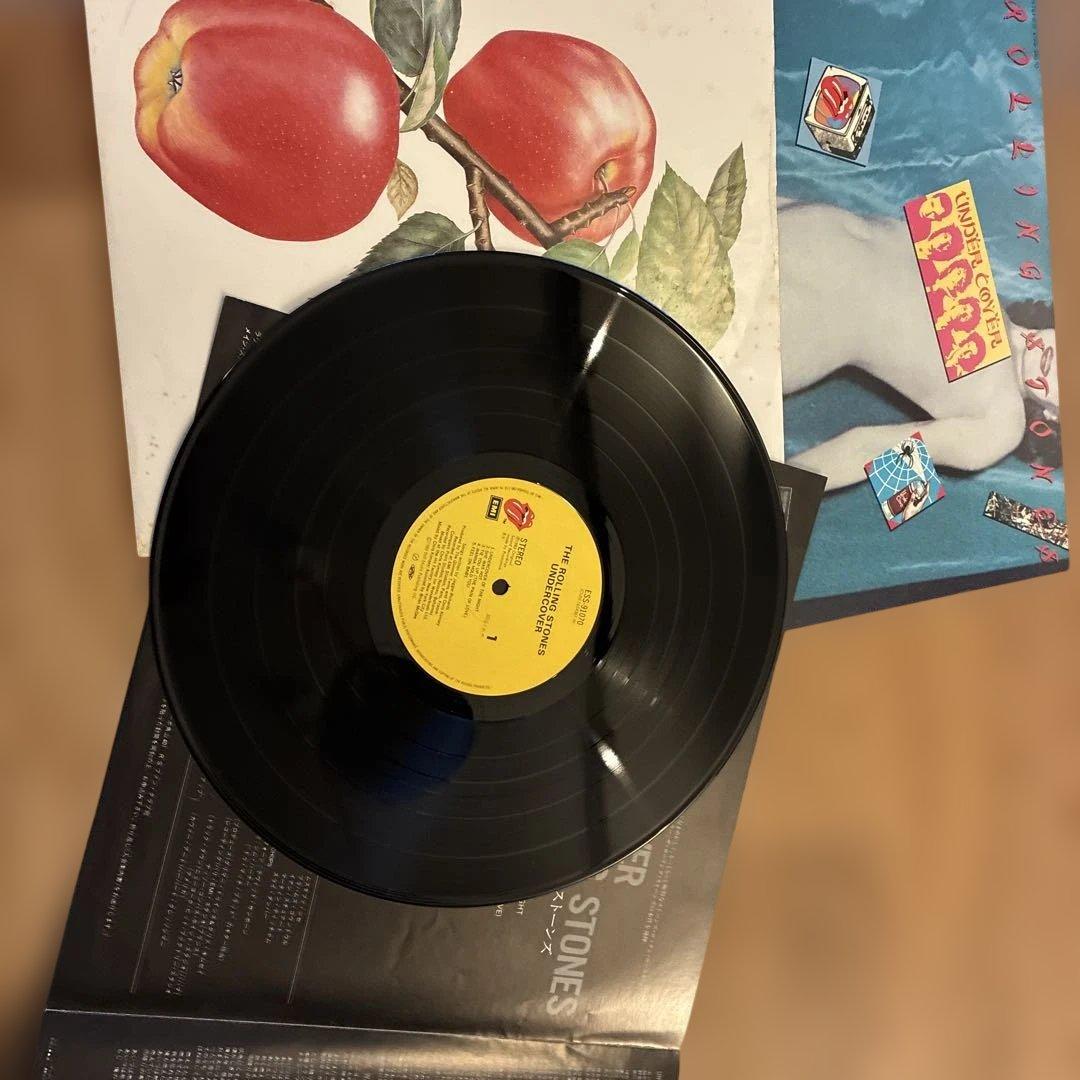 The Rolling Stones Undercover Vinyl LP Japan Toshiba EMI 1983 Rock Record