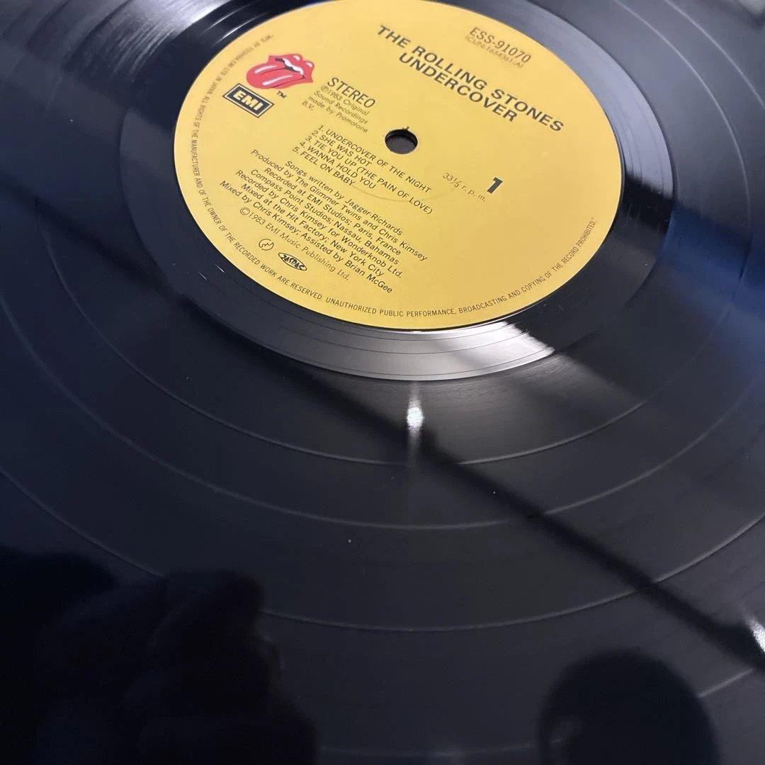 The Rolling Stones Undercover Vinyl LP Japan Toshiba EMI 1983 Rock Record