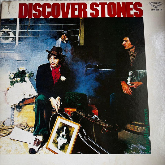 The Rolling Stones Discover Stones 2LP Set 1974 Japan King Records GSW 505-6