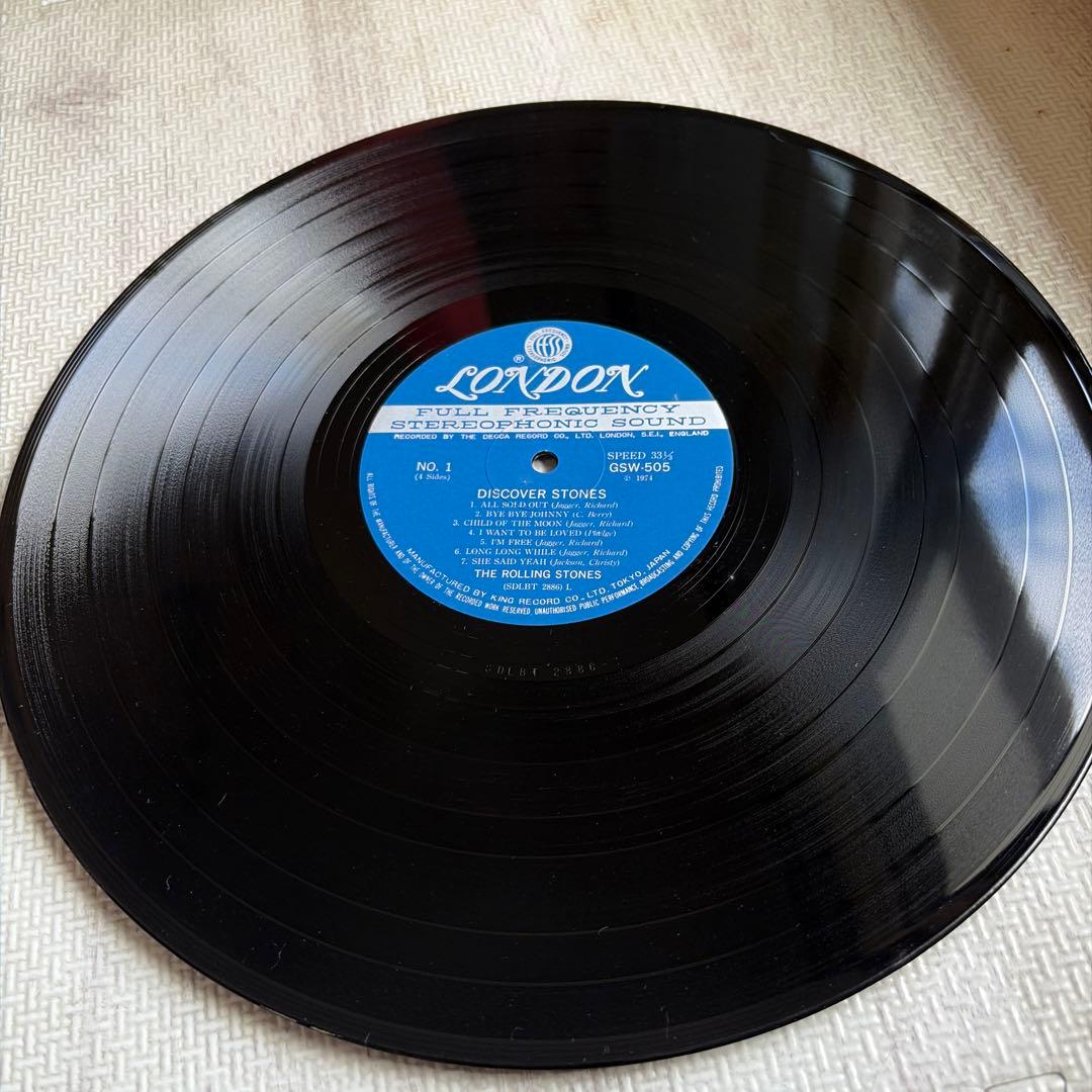 The Rolling Stones Discover Stones 2LP Set 1974 Japan King Records GSW 505-6