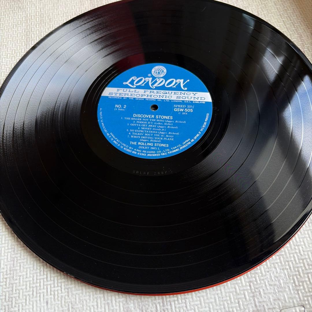 The Rolling Stones Discover Stones 2LP Set 1974 Japan King Records GSW 505-6