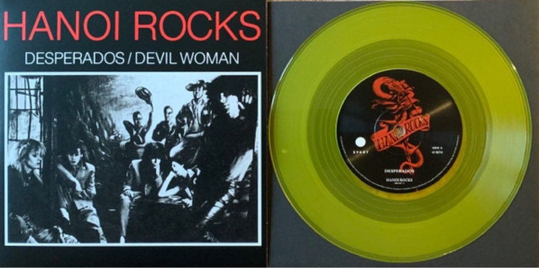 Hanoi Rocks Complete Johanna 7" Singles Box Set Limited Edition Vinyl Finland