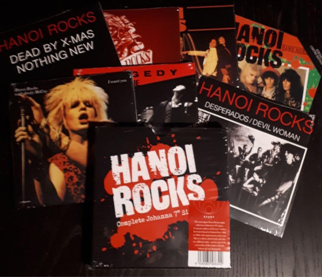 Hanoi Rocks Complete Johanna 7" Singles Box Set Limited Edition Vinyl Finland