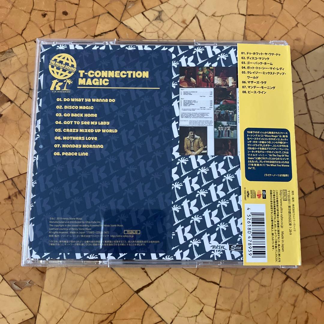 T-Connection - Magic CD Japan Press with OBI 1977 Disco Funk Garage Classic