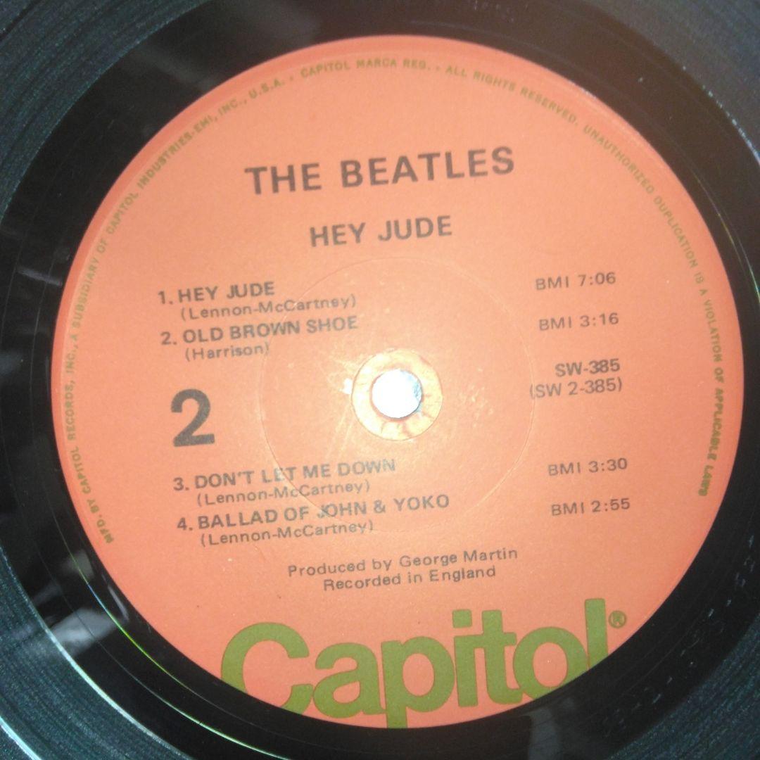 The Beatles Hey Jude 1976 US LP Orange Label Used Vinyl Record | Japansoundstore