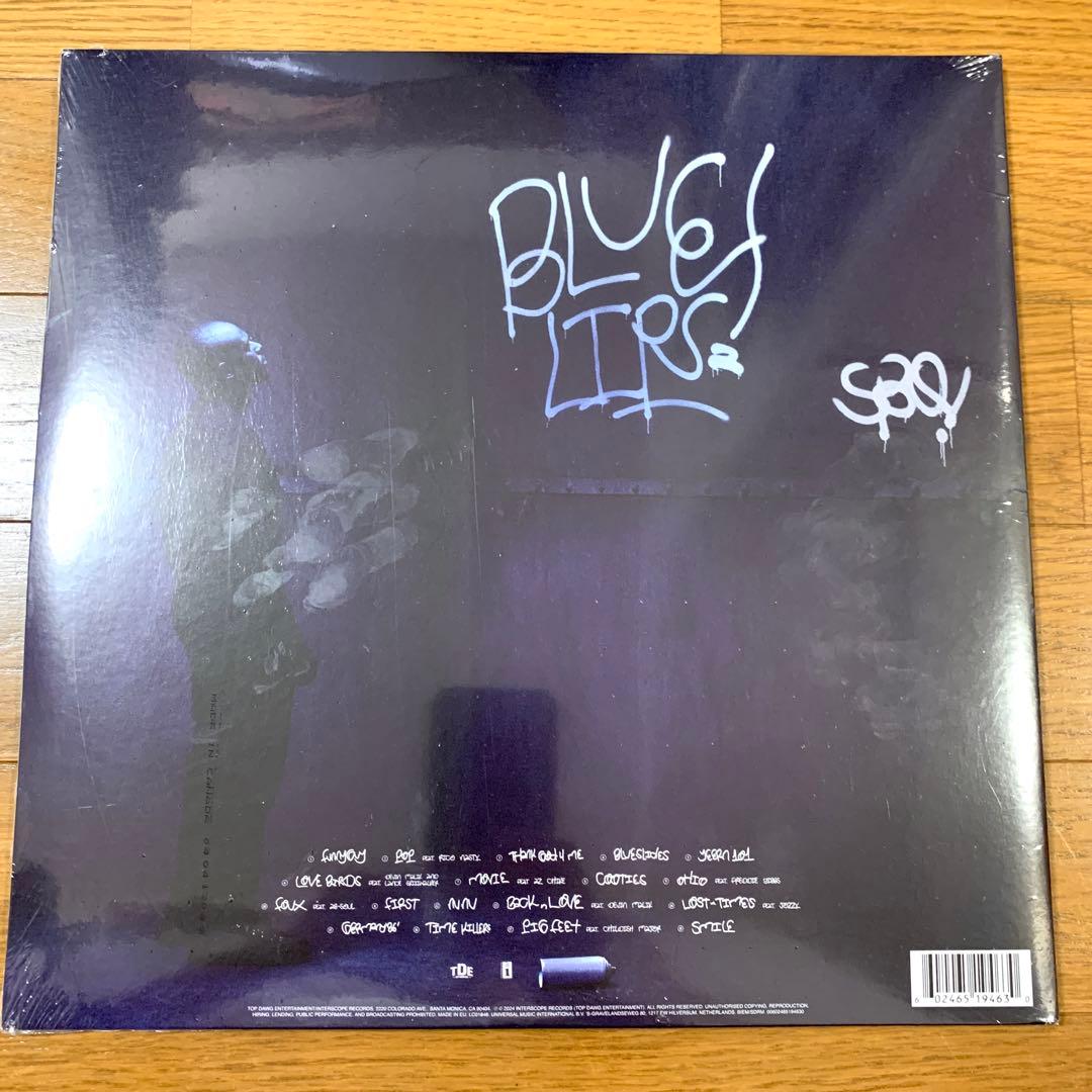 Schoolboy Q - Blue Lips 2LP Vinyl Record Limited Blue Color