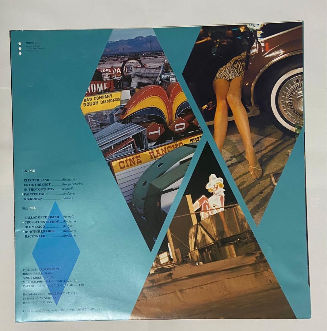 Bad Company - Rough Diamonds LP Japan Original 1982 Release with Obi