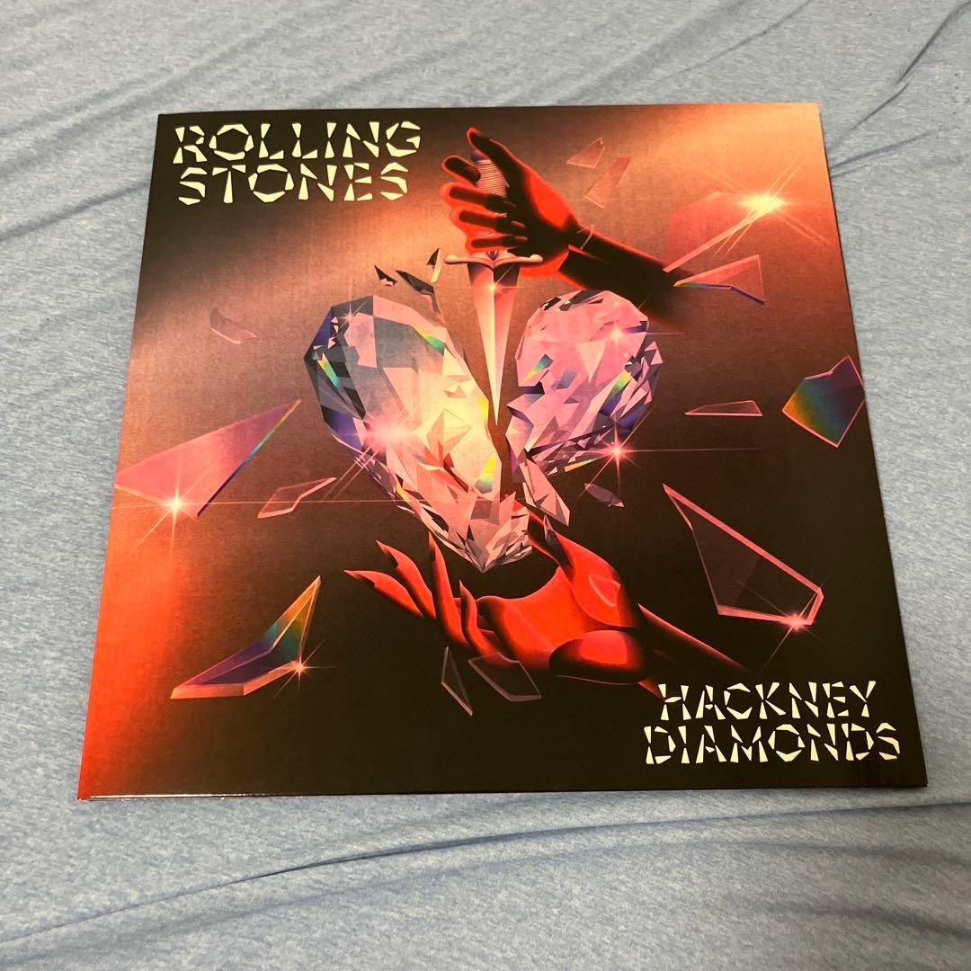 The Rolling Stones - Hackney Diamonds LP Japan RS No. 9 Harajuku Limited Red Vin