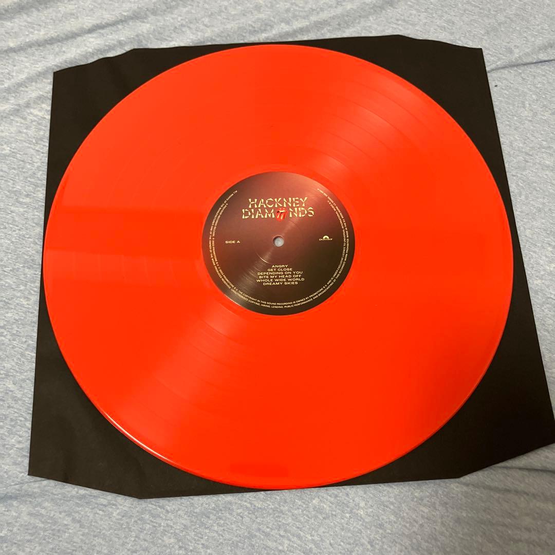 The Rolling Stones - Hackney Diamonds LP Japan RS No. 9 Harajuku Limited Red Vin