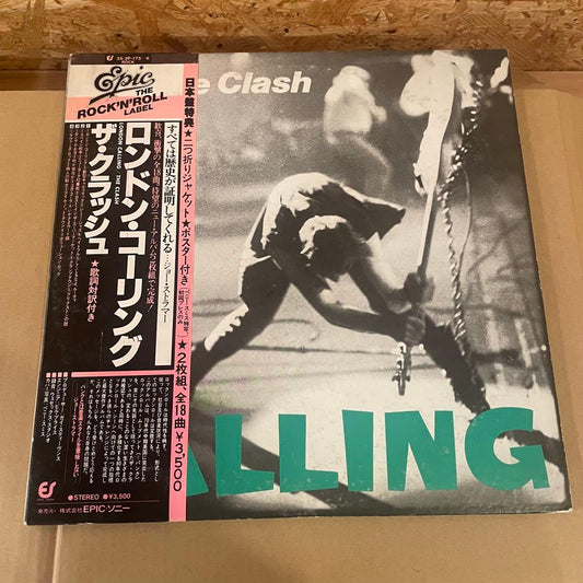 The Clash London Calling 2LP Japan OBI Vinyl Record Used | Japansoundstore