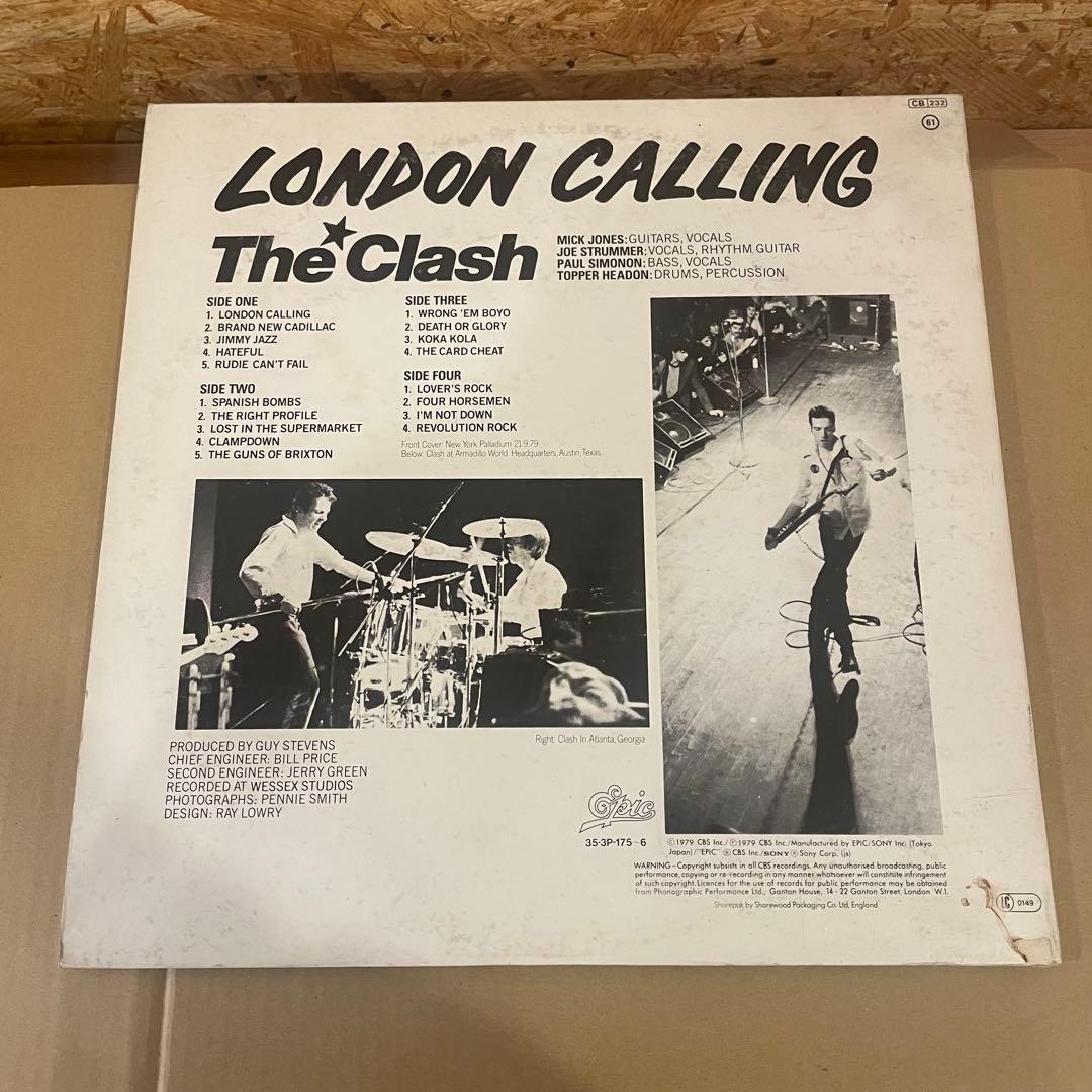 The Clash London Calling 2LP Japan OBI Vinyl Record Used | Japansoundstore