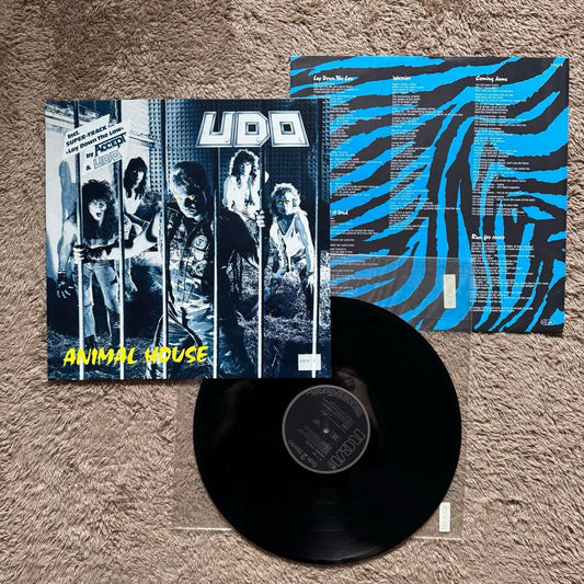 U.D.O. Animal House Vinyl LP 1987 Heavy Metal Accept Members Germany Import