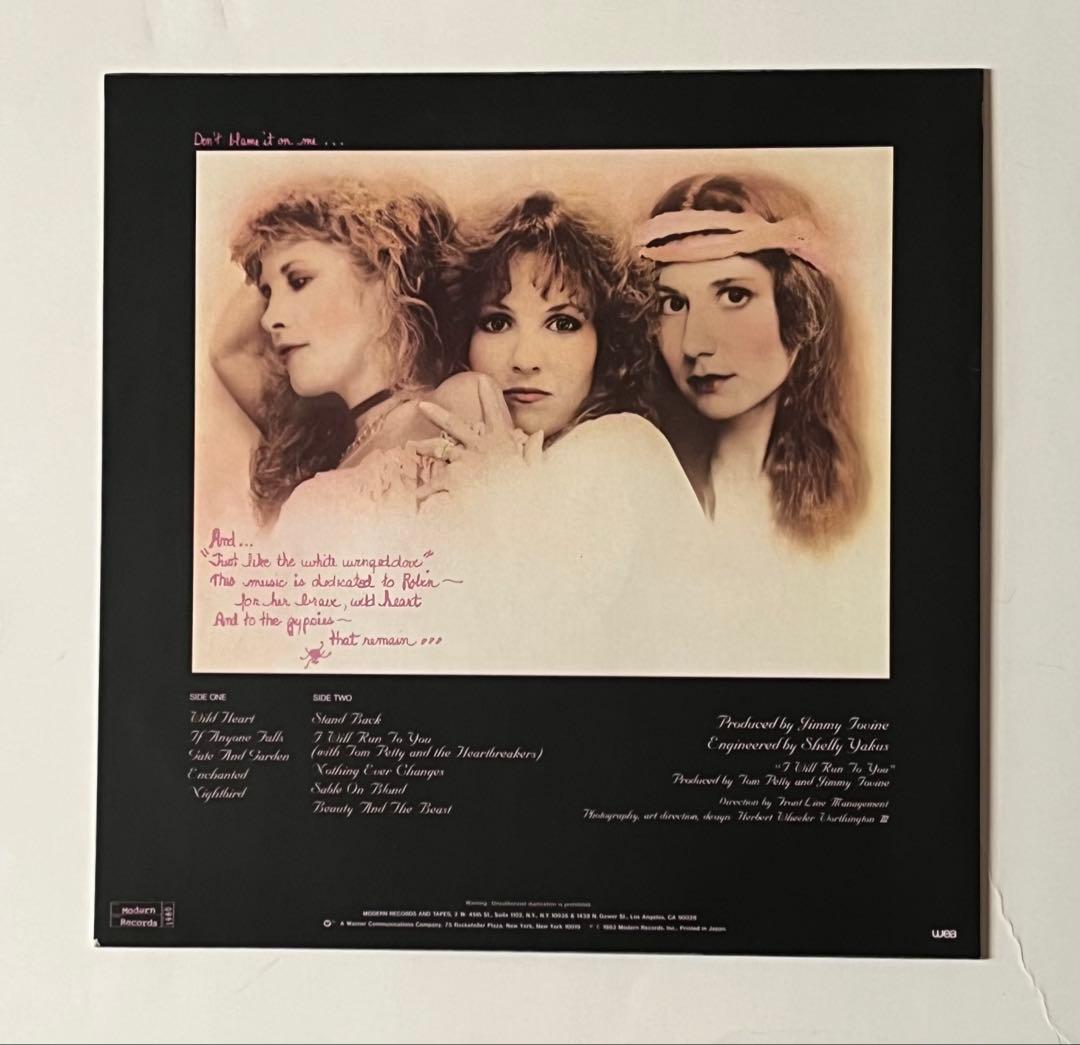 Stevie Nicks - The Wild Heart LP Vinyl Record 1983 Japan Pressing
