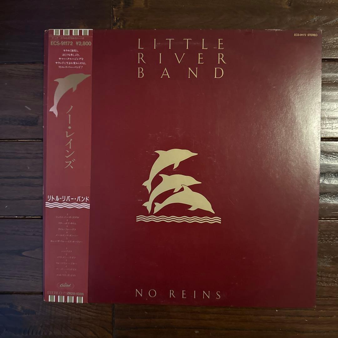 Little River Band - No Reins LP Vinyl 1986 Japan Pressing w/ Obi & Insert